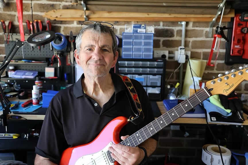Neil Patching-owner and operator of Brookfield Guitar Repair and Setups in Brookfield, VIC, Australia.